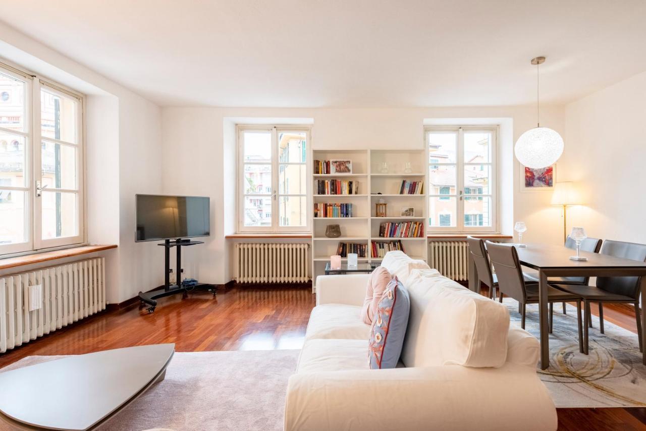 Cavour 9 Apartment 2B 2B 100Mq With Private Garage, In Center Of Rapallo, Wifi, Air Conditioned Экстерьер фото